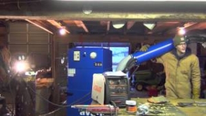 Popular YouTube welder demos the SPC-2000